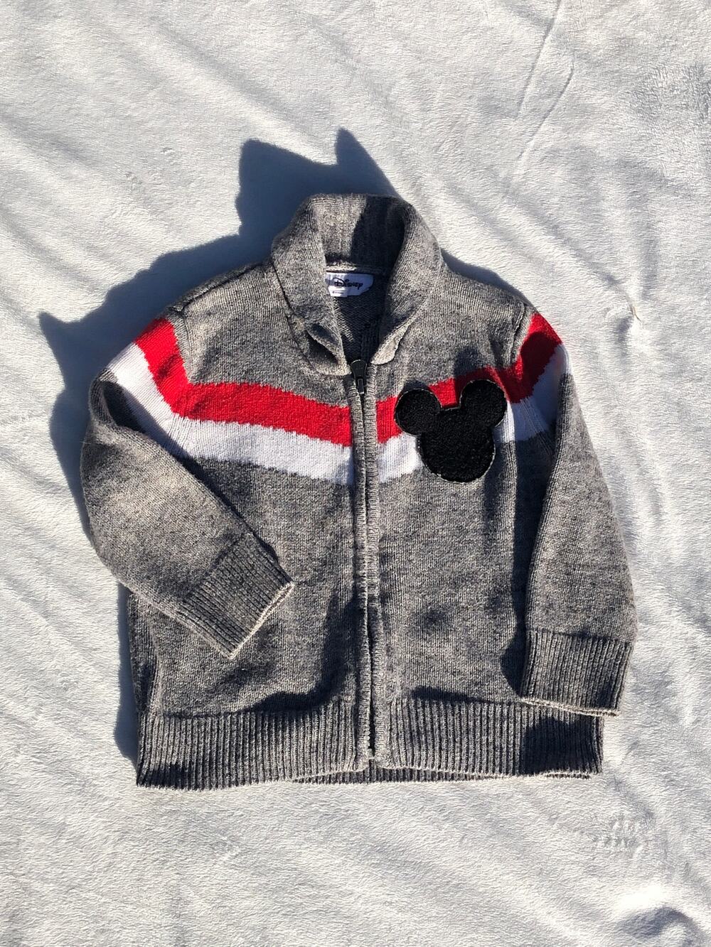 DISNEY'S GAP MICKEY MOUSE KNIT BOYS SWEATER SIZE 18/24M